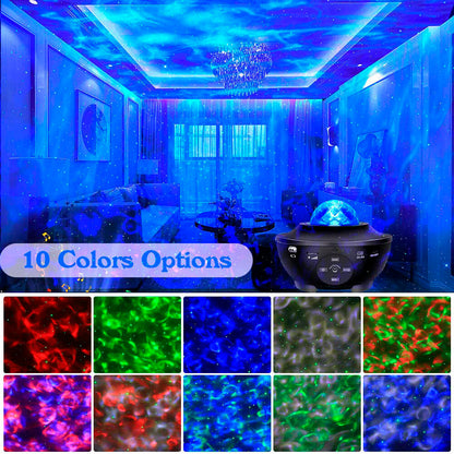 Proyector de Estrellas Bluetooth – Altavoz + Mando a Distancia