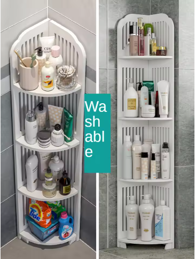 Organizador de Esquina Baño – Diseño compacto y moderno