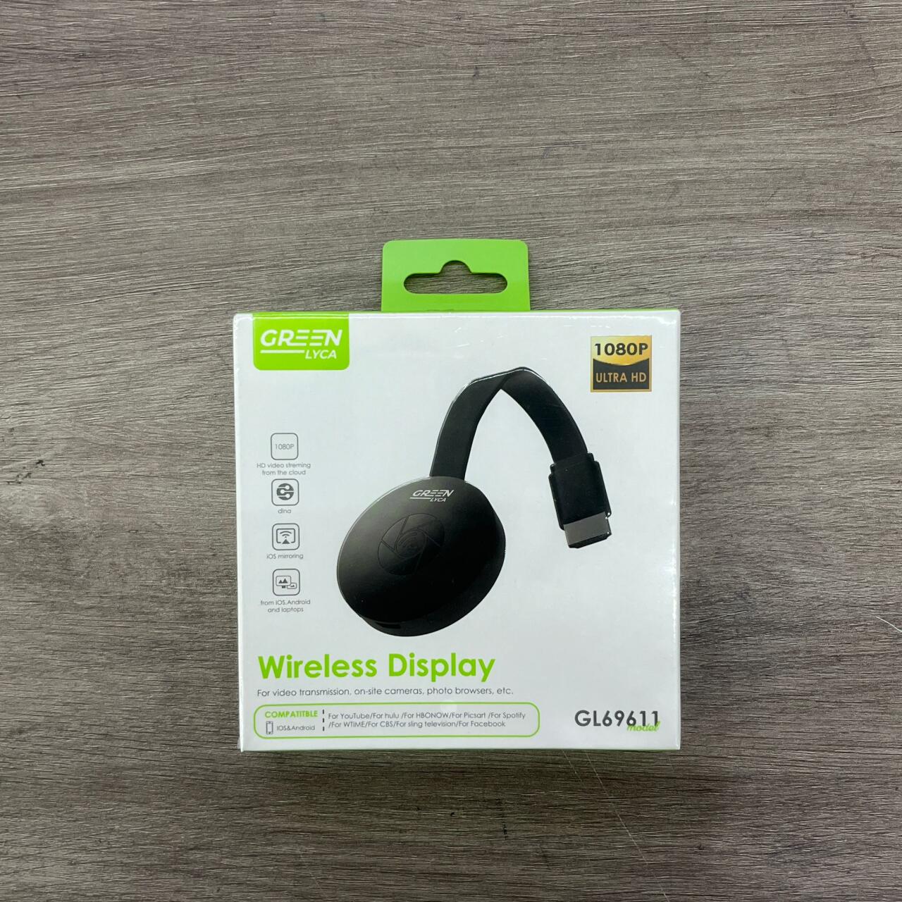 Transmisor de Vídeo Streaming Full HD 1080p – Wireless Display HDMI