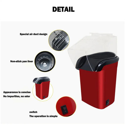 Máquina de Palomitas Eléctrica – Cine en casa en minutos