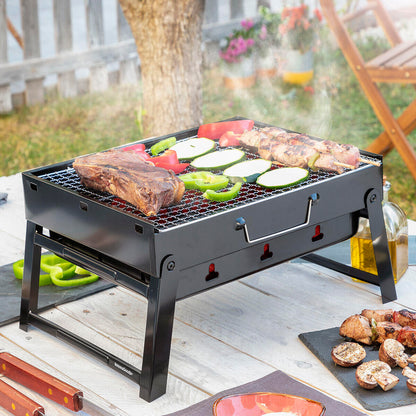 Barbacoa Portátil BearBQ – Plegable y de carbón