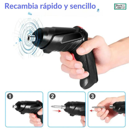 Maletín Destornillador Eléctrico 47 Pcs – Completo y portátil