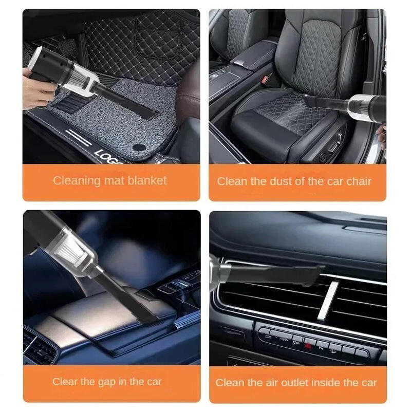 Aspirador de Mano 2-en-1 con Función de Soplido. Limpieza eficaz en casa o coche