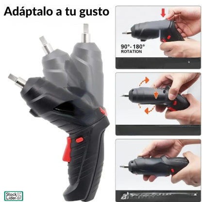 Maletín Destornillador Eléctrico 47 Pcs – Completo y portátil