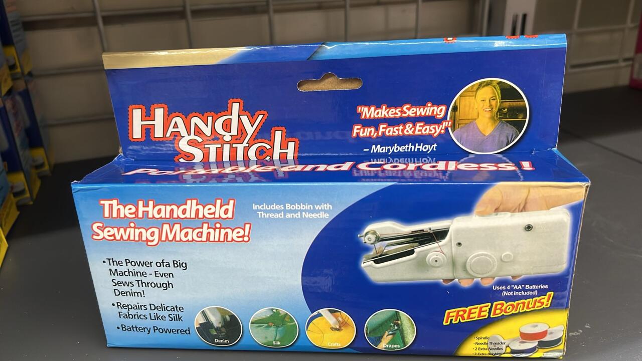 Máquina de Coser Portátil – Compacta para arreglos rápidos