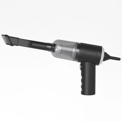 Aspirador de Mano 2-en-1 con Función de Soplido. Limpieza eficaz en casa o coche