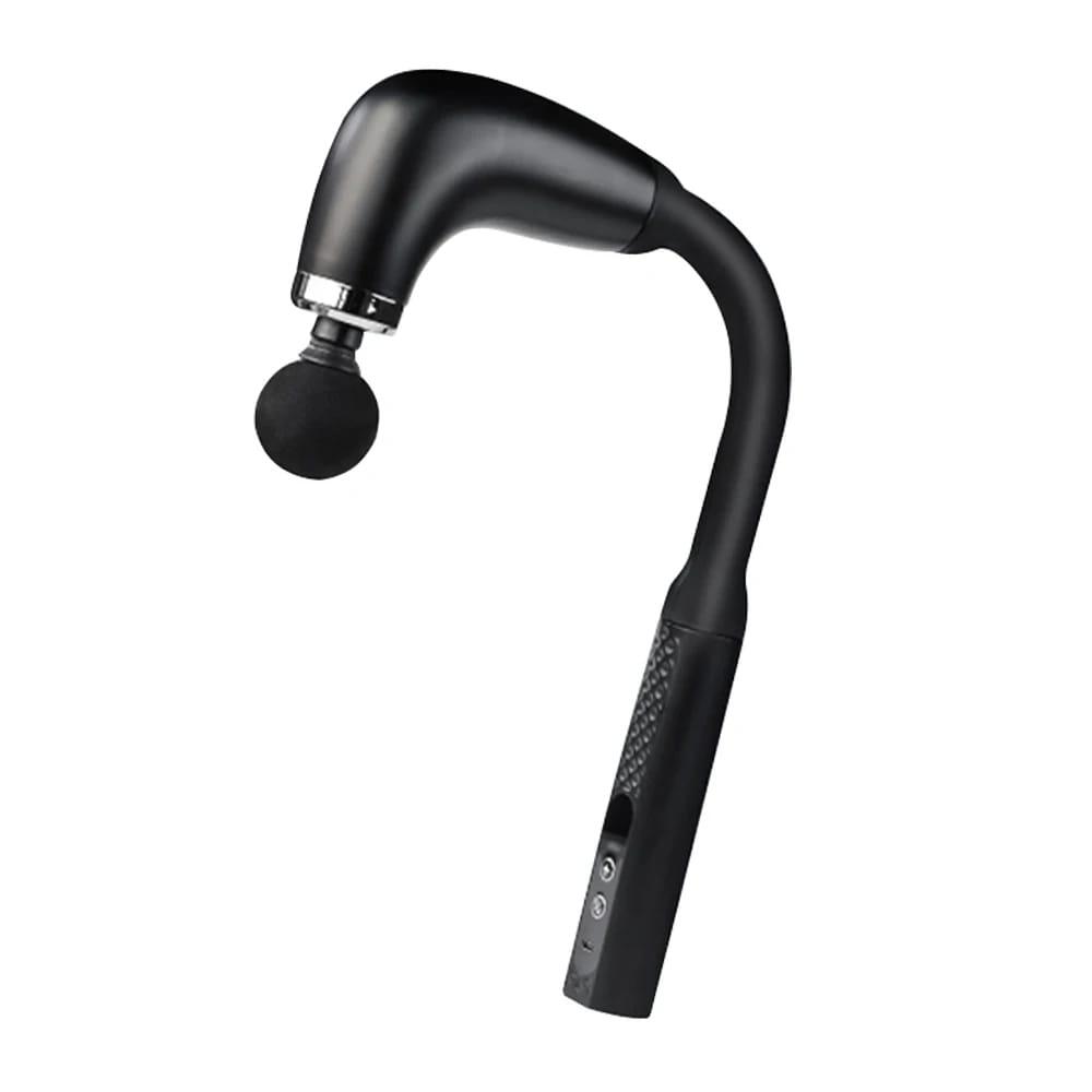 Mini Pistola de Masaje – 4 Cabezas, Botón, Relaja y Activa