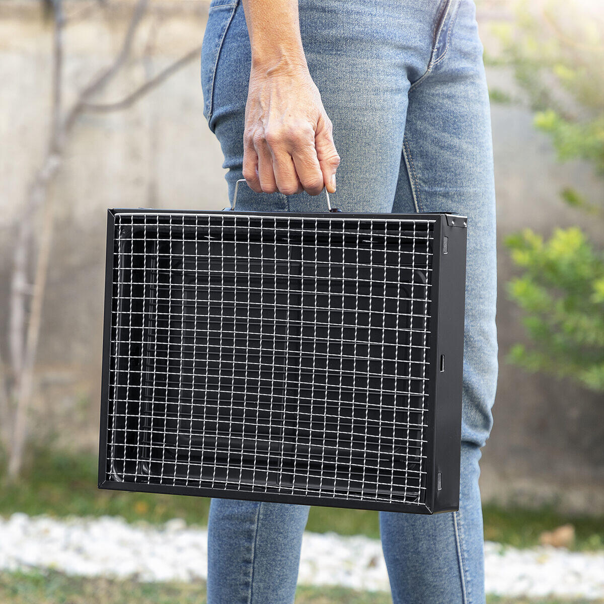 Barbacoa Portátil BearBQ – Plegable y de carbón