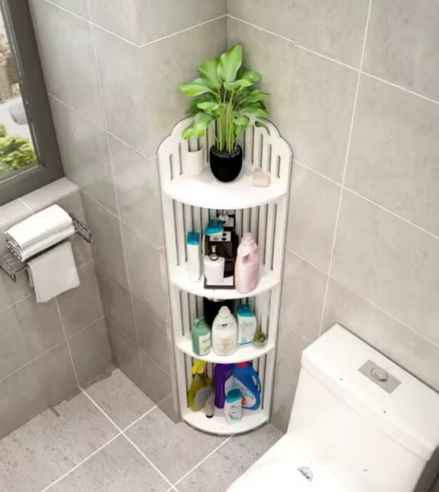Organizador de Esquina Baño – Diseño compacto y moderno