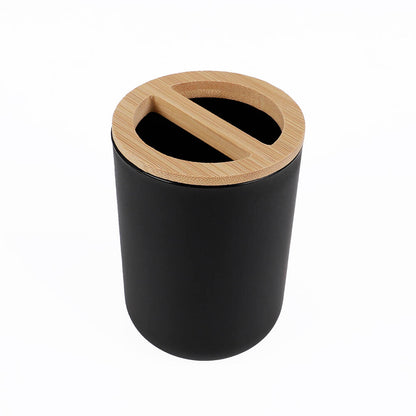 Set Baño 5 Piezas Bambú – Elegancia natural para tu baño