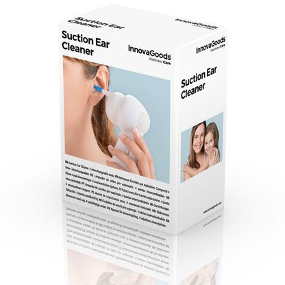 Limpiador de Oídos Eléctrico InnovaGoods – Higiene fácil y reutilizable