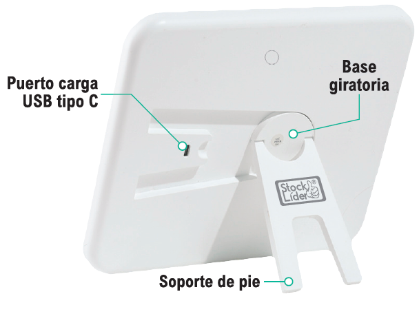 Espejo para Maquillaje – Táctil, con LED y portátil