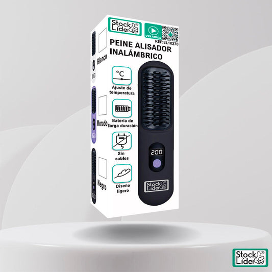 Peine Alisador Inalámbrico – Liso rápido donde quieras