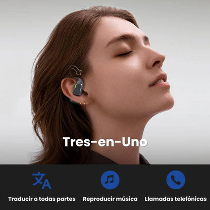 Auriculares Traductor Instantáneo – Bloquea barreras de idioma