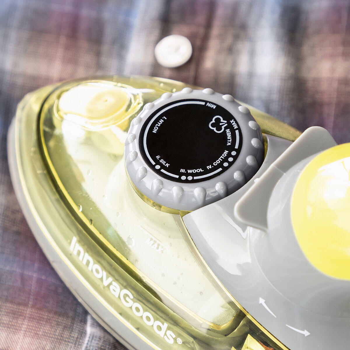 Mini Plancha de Vapor 2en1 – Vertical y Horizontal (800 W)