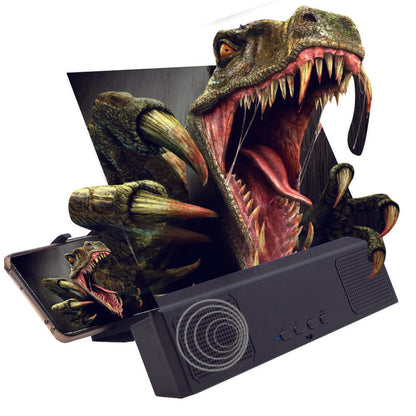 Amplificador de Pantalla para Móviles con Altavoz – Visual amplia + sonido envolvente